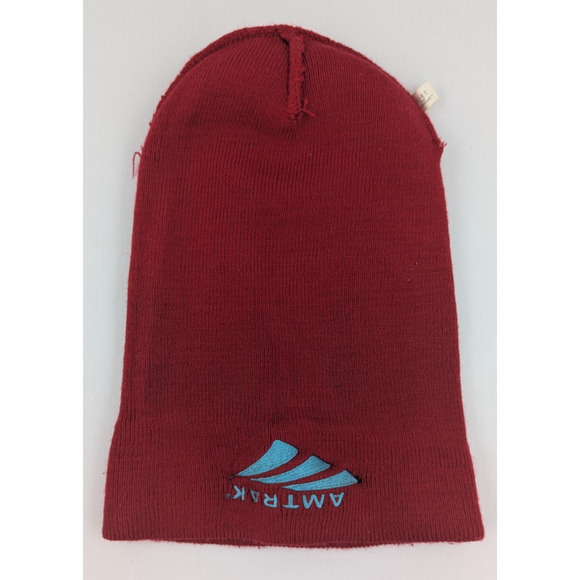 Vintage Amtrak Southwest Division / Amtrak Beanie Embroidered Logo Lot of 2 - Picture 7 of 13